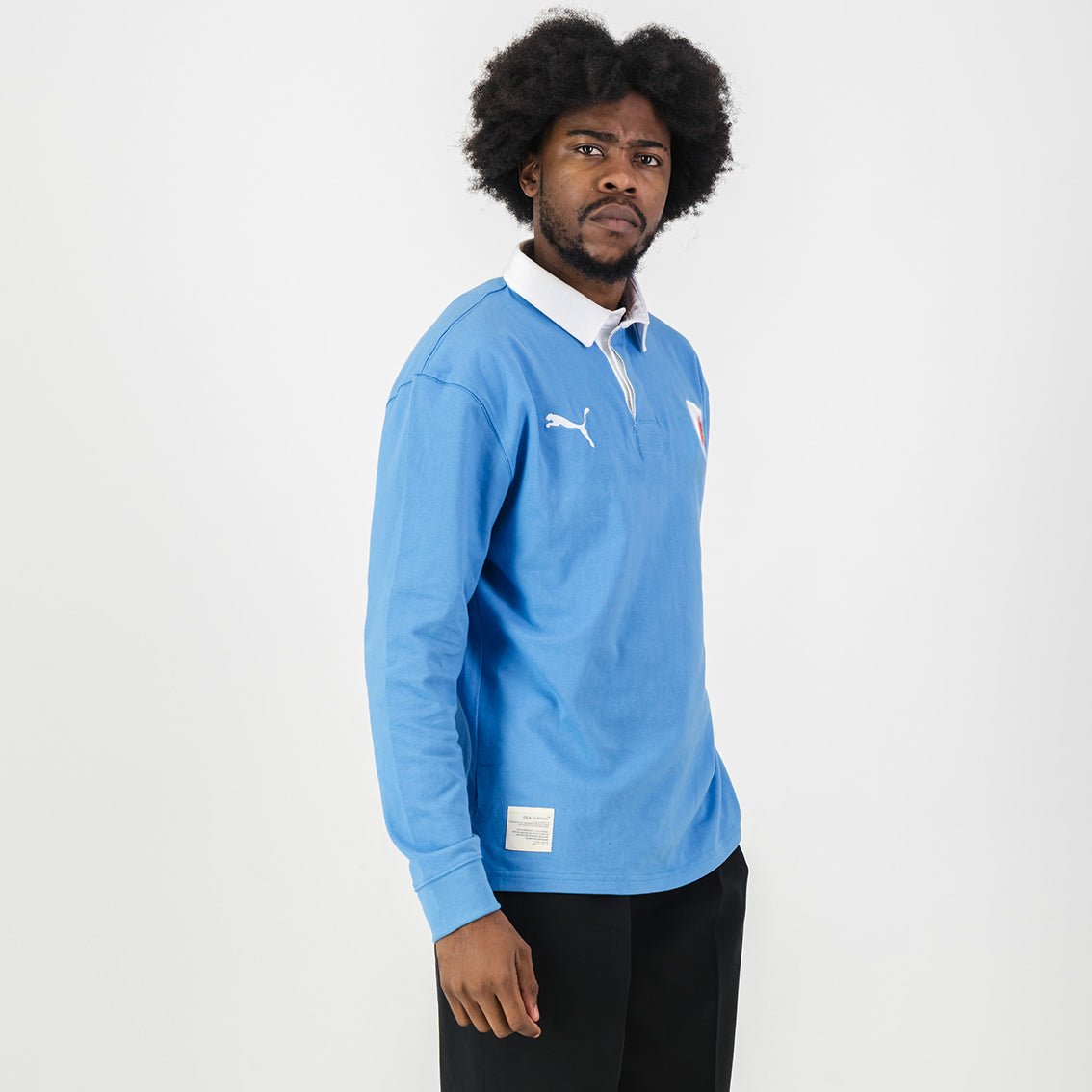 Provincial Bulls Daisy LS Rugby Jersey - Palace Blue - Old School