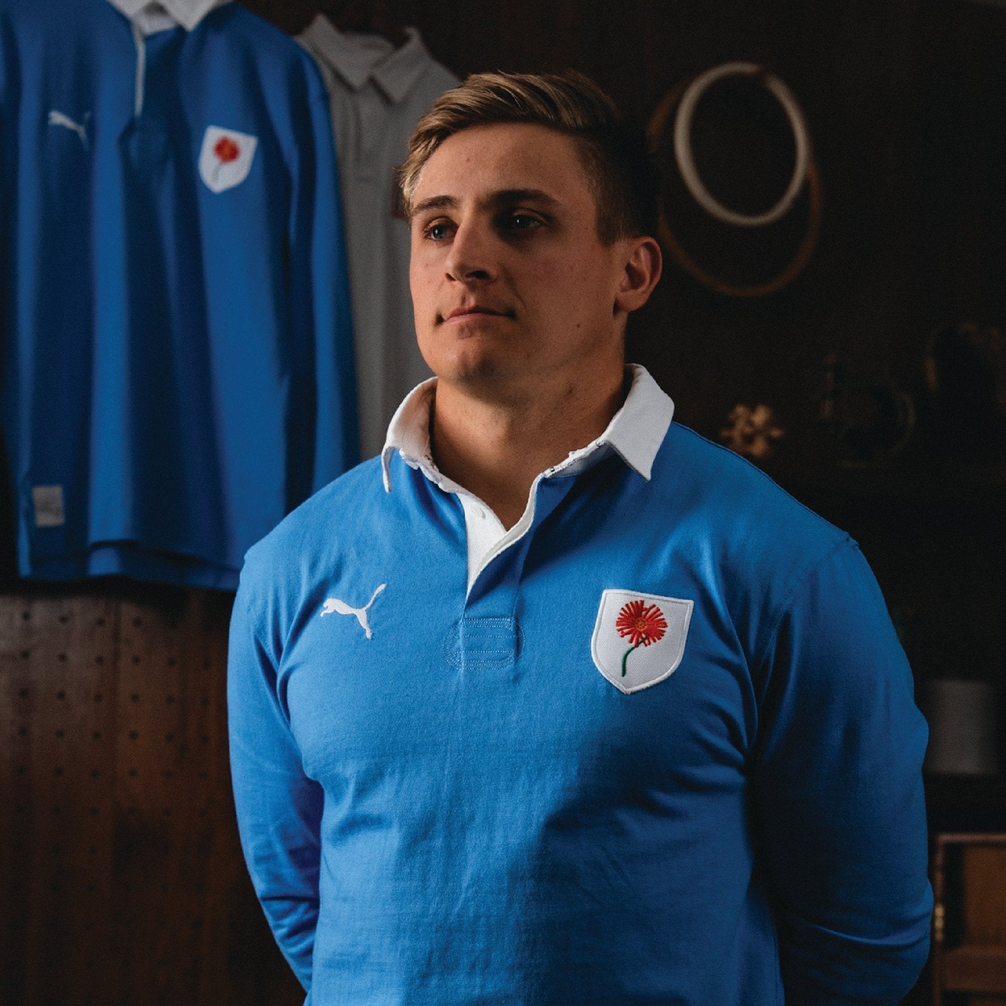Provincial Bulls Daisy LS Rugby Jersey - Palace Blue - Old School