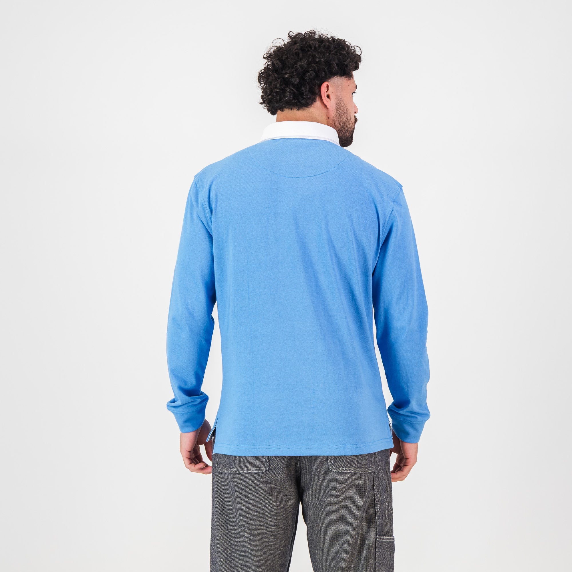 Provincial Bulls Daisy LS Rugby Jersey - Palace Blue - Old School