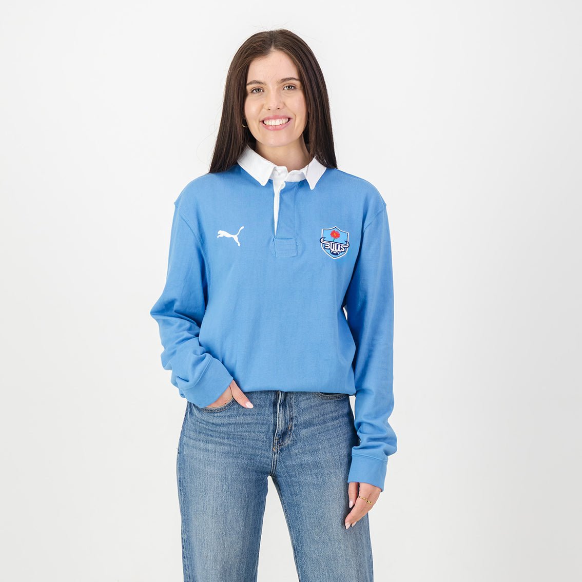 Provincial Bulls LS Rugby Jersey - Palace Blue - Old School