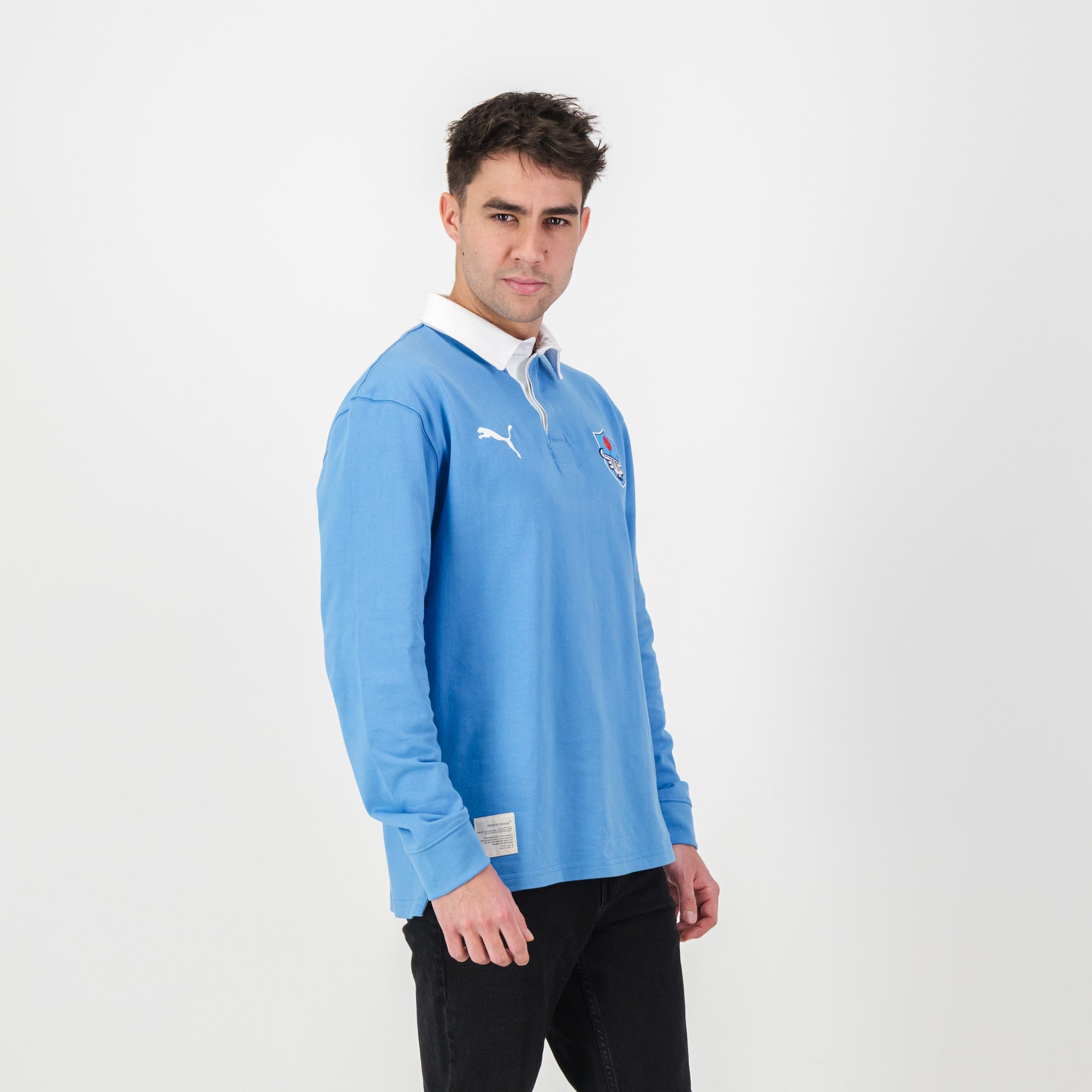 Provincial Bulls LS Rugby Jersey - Palace Blue - Old School
