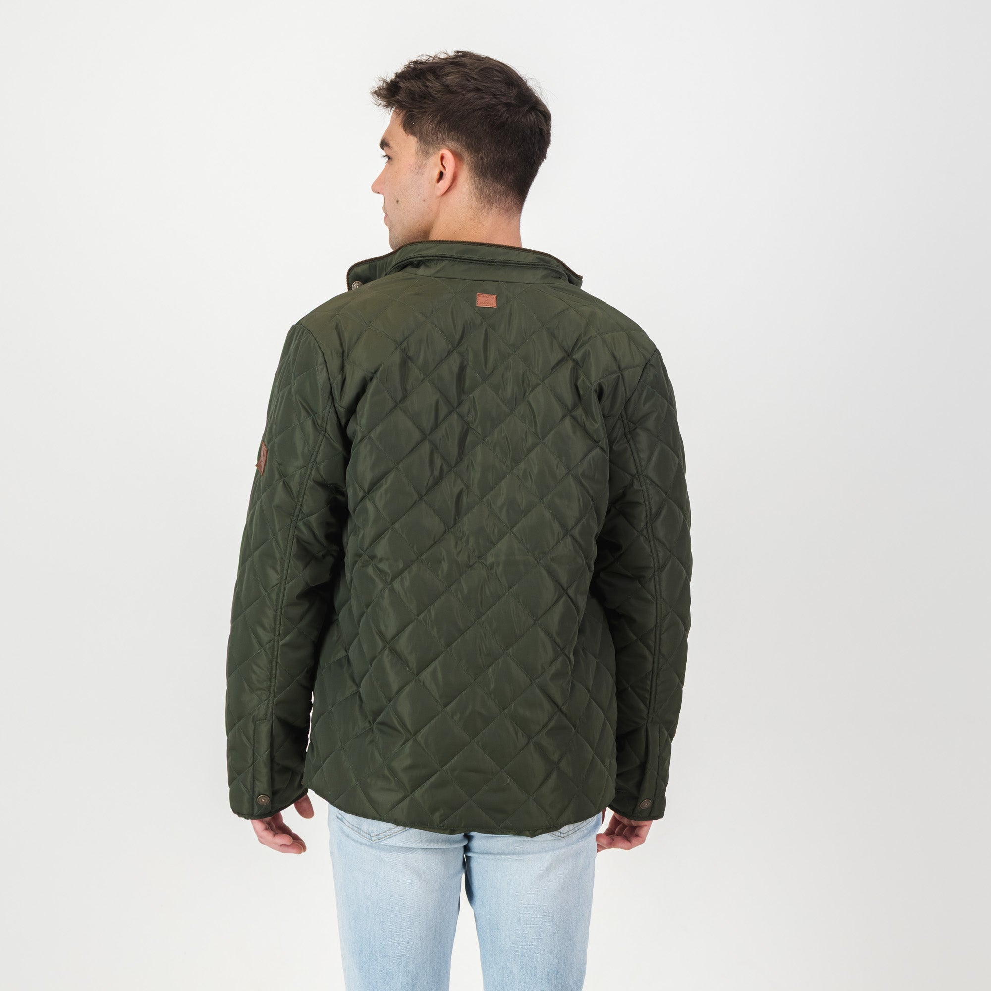 Springboks Barbour Jacket - Forest Green - Old School
