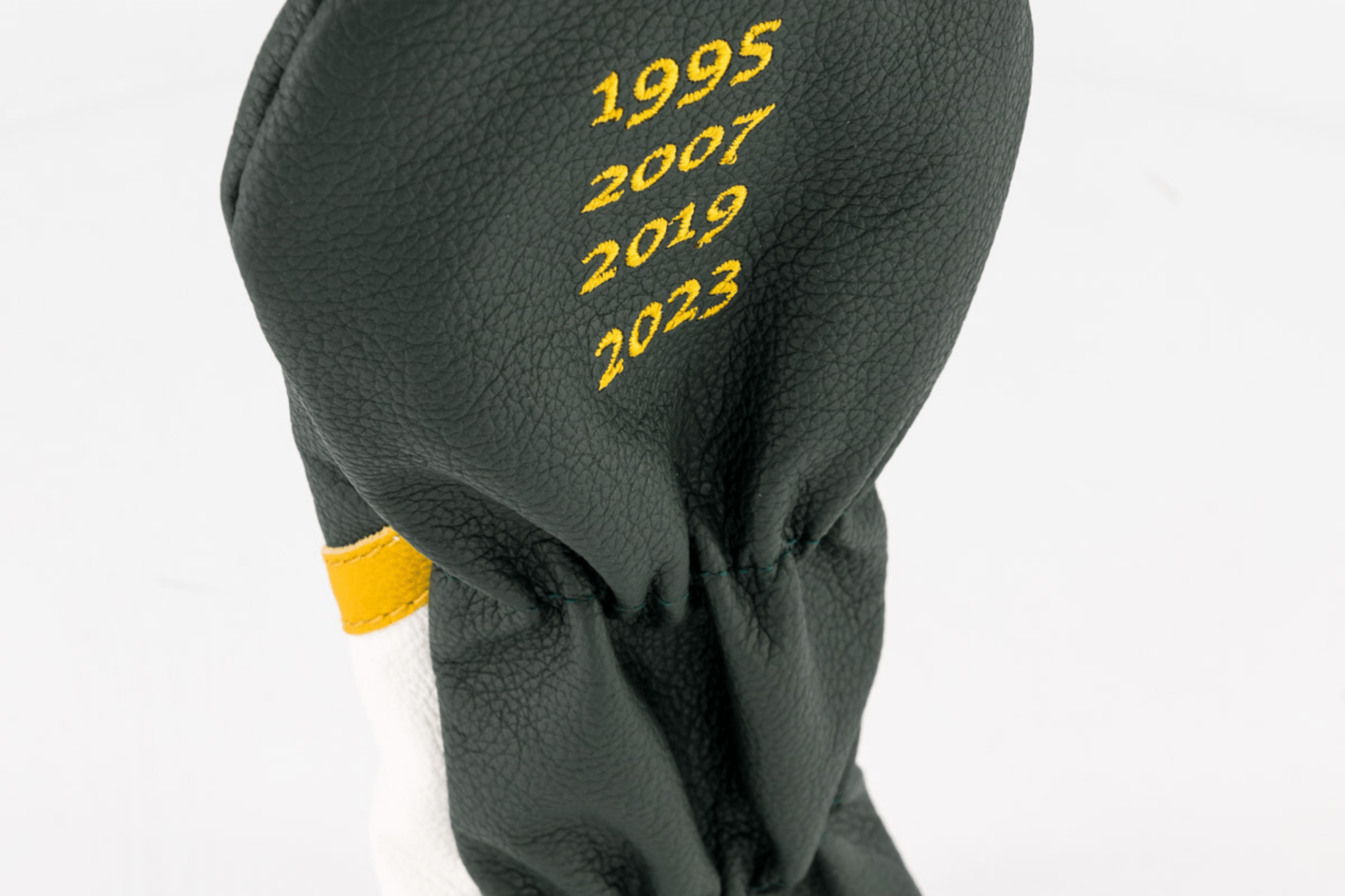 Springboks Leather Golf Cover - Multi Colour - Old School