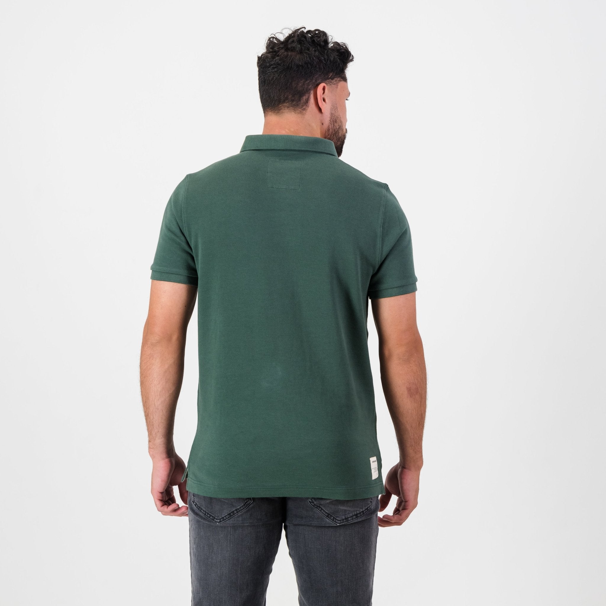 Springboks Shield Polo - OS Green - Old School