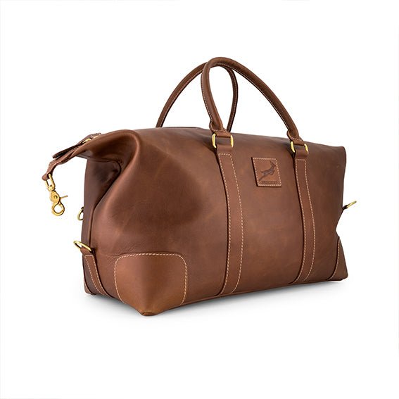 Springboks Weekender Duffle Bag - Dark Brown - Old School