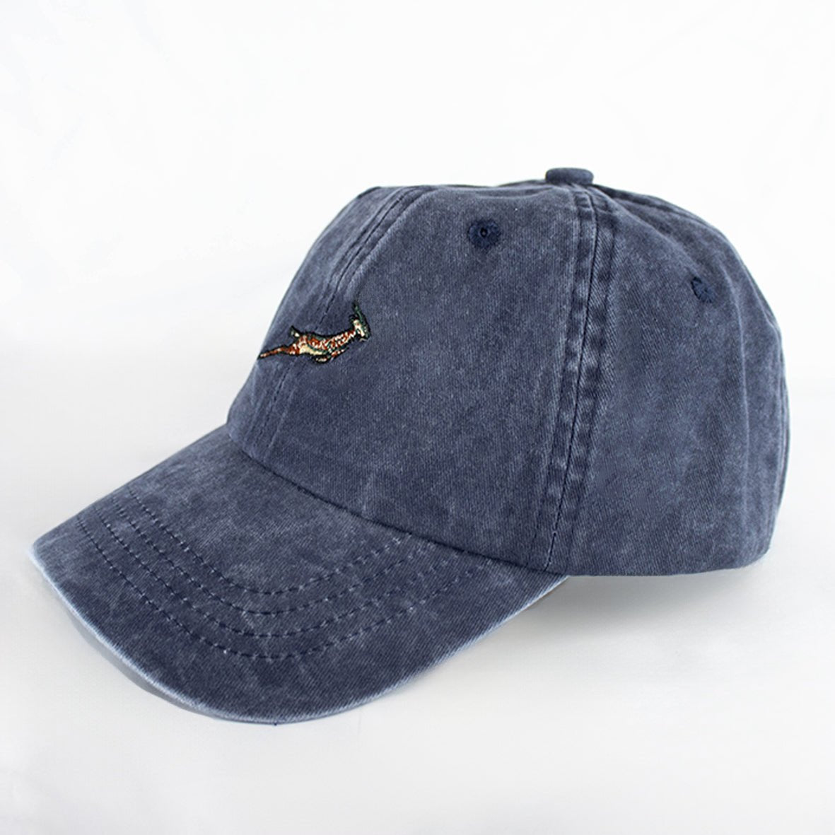 Springboks Winter Pop Badge Dad Cap - Navy - Old School