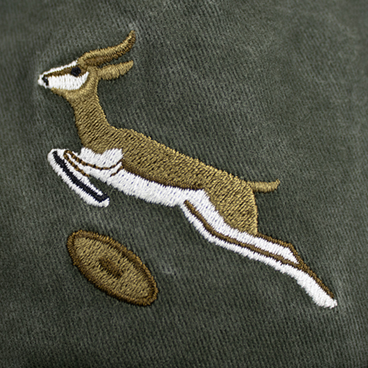 Springboks United Traditional Cap-Military Olive