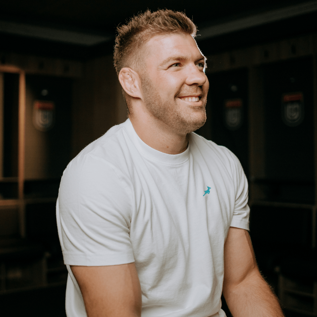 Classic Springbok Crew Tee - White - Old School