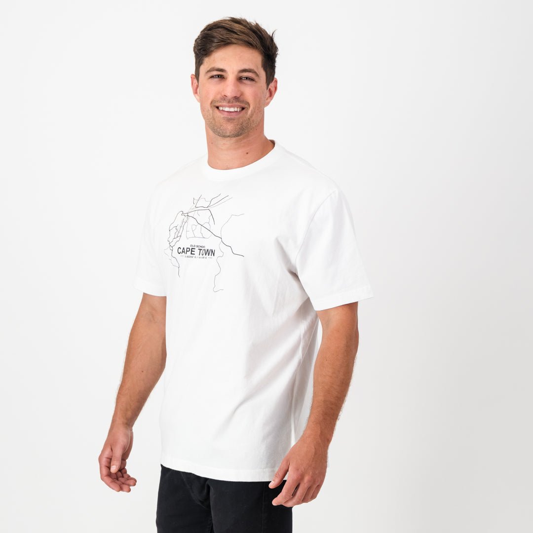 OS CT Crew Tee - White - Old School