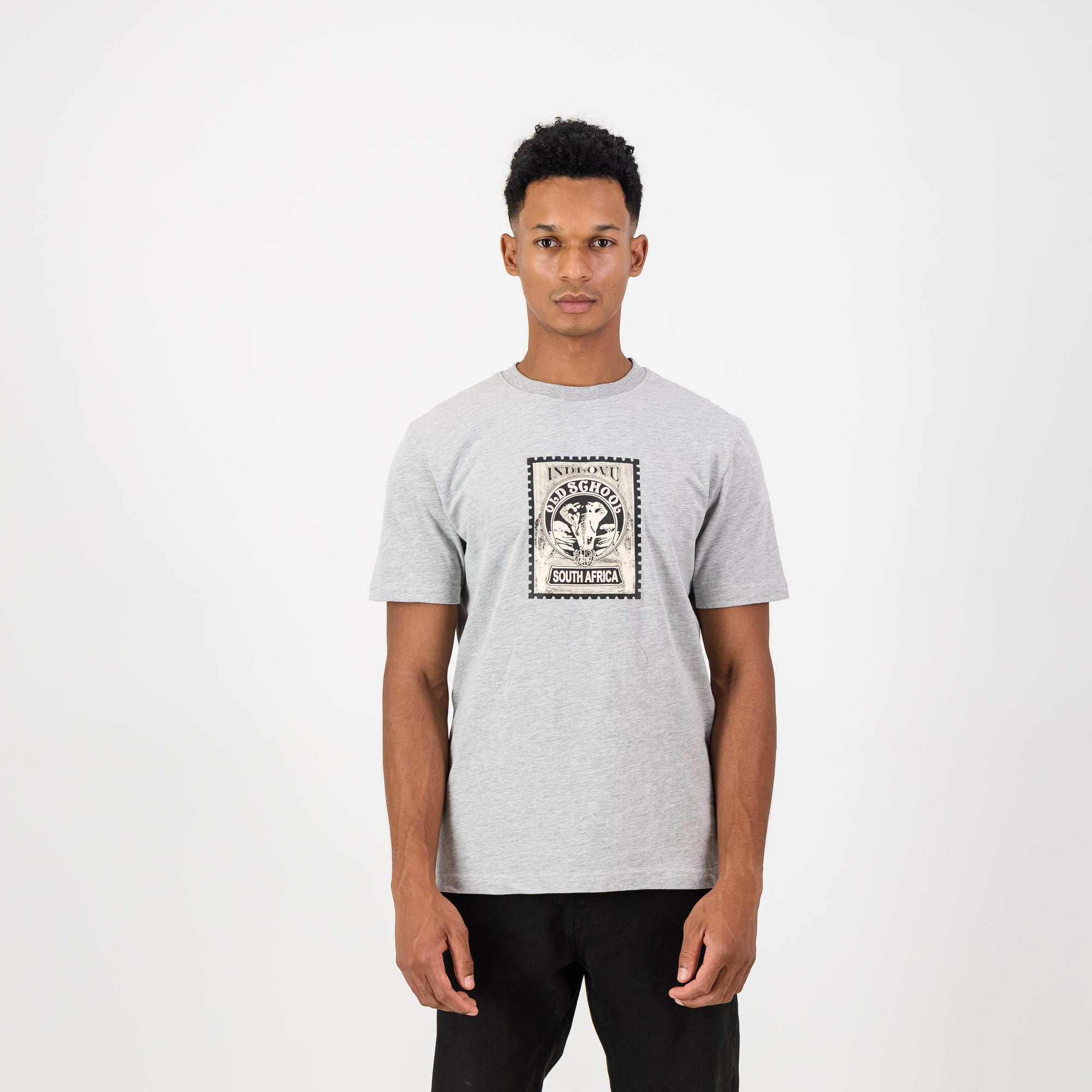 OS Indlovu Stamp Crew Tee - Old School