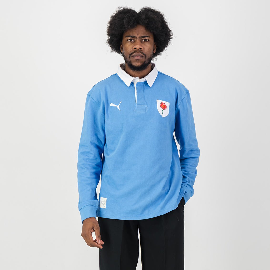 Provincial Bulls Daisy LS Rugby Jersey - Palace Blue - Old School