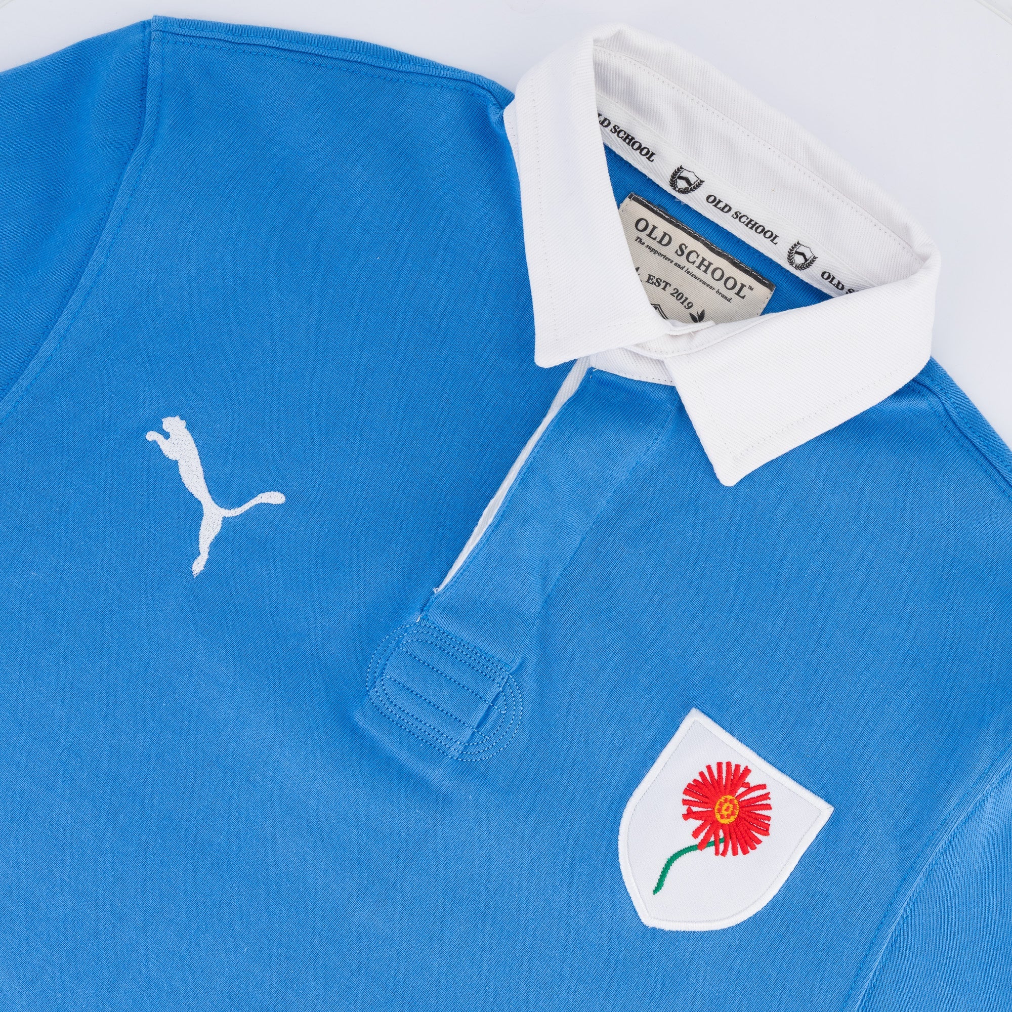 Provincial Bulls Daisy LS Rugby Jersey - Palace Blue - Old School