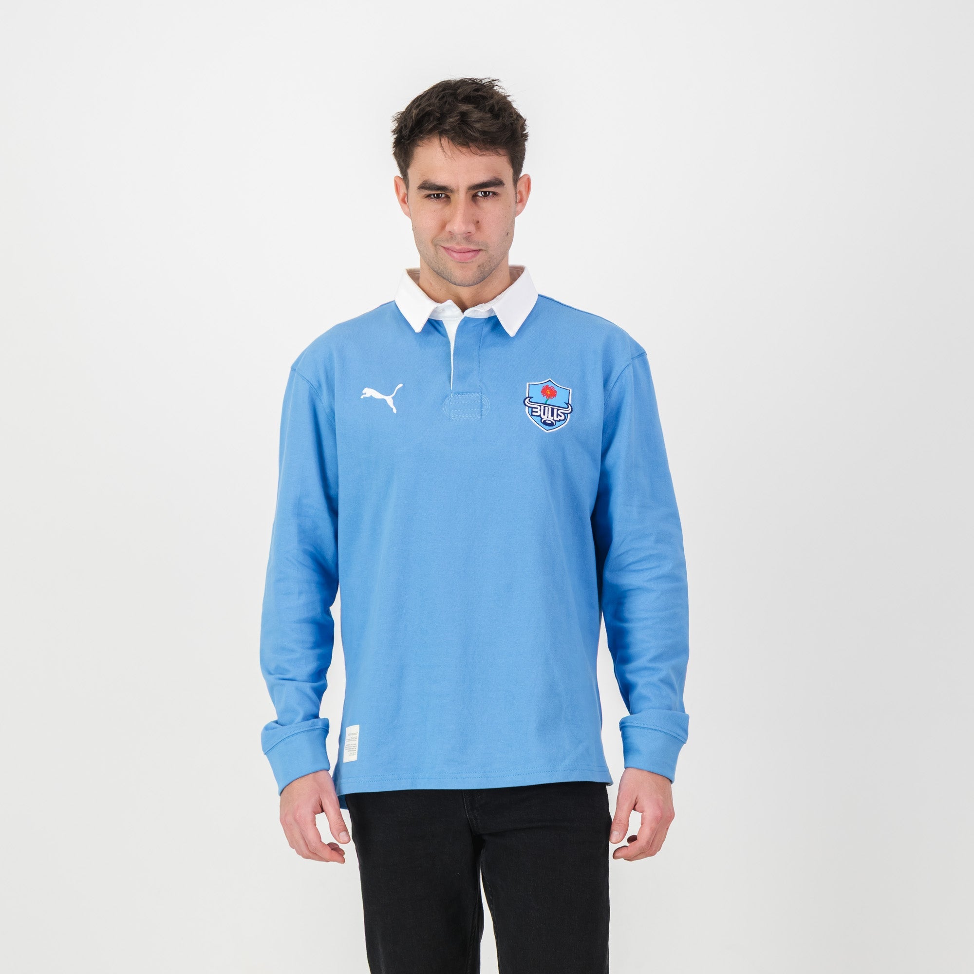 Provincial Bulls LS Rugby Jersey - Palace Blue - Old School