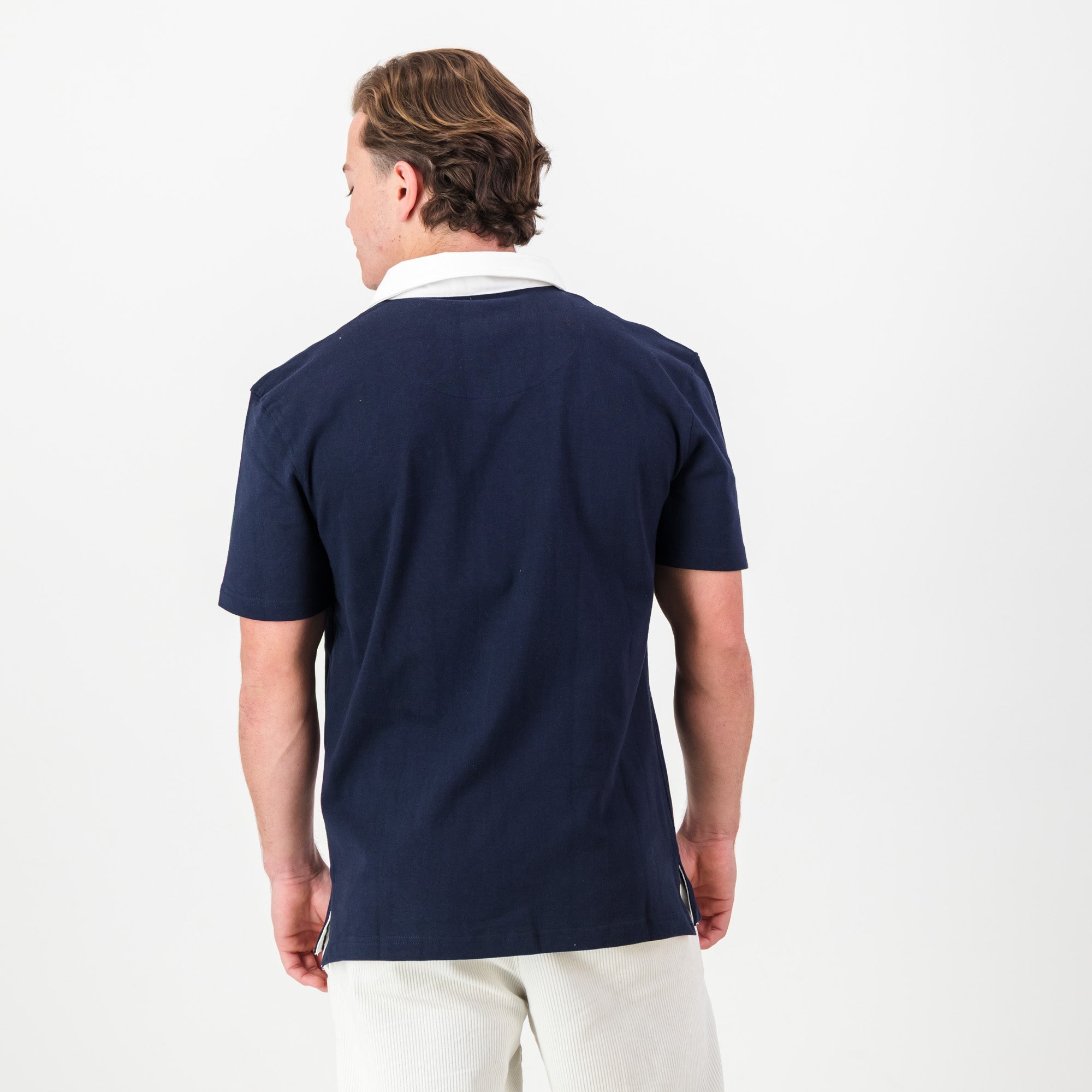 Provincial Stormer SS Rugby Jersey - Navy - Old School