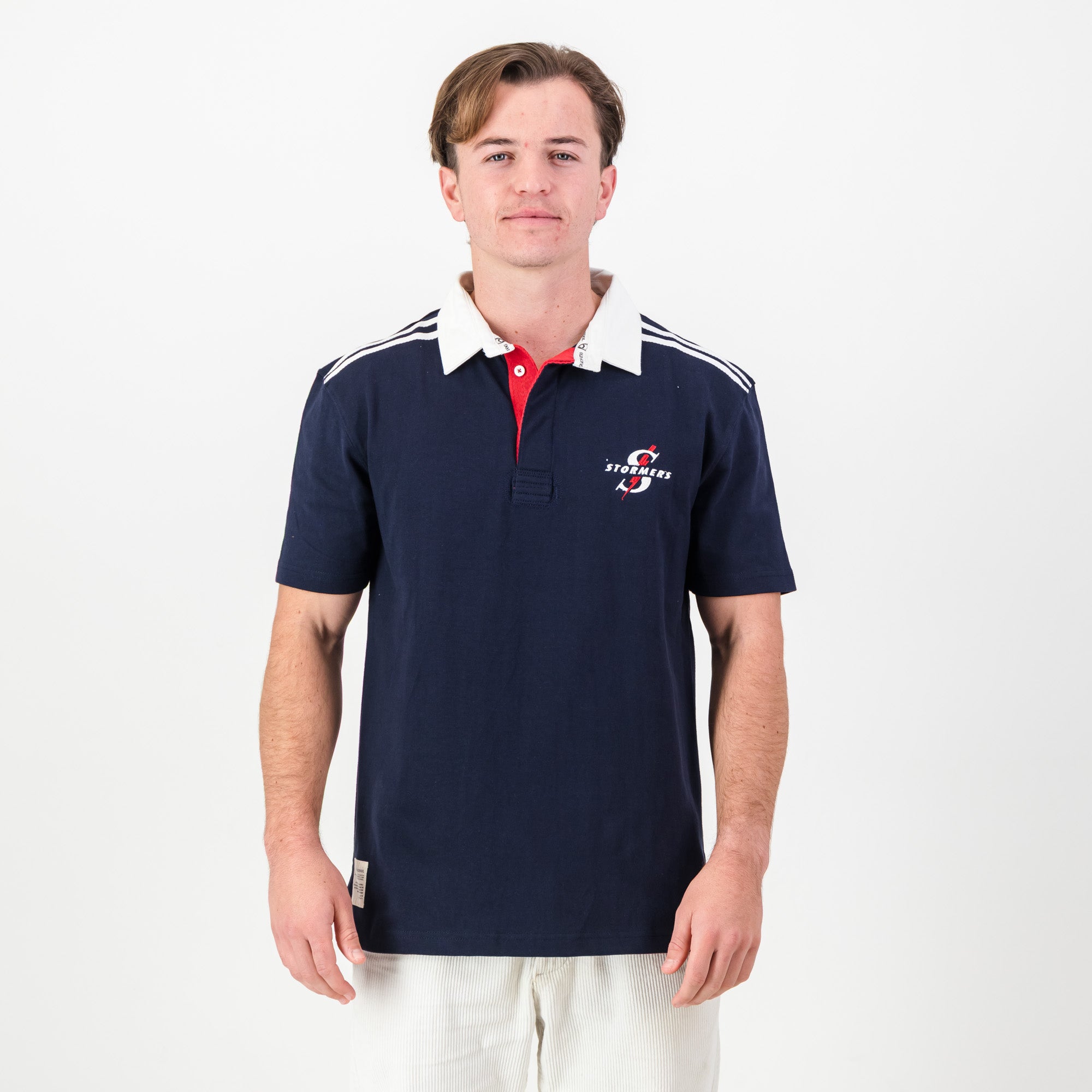 Provincial Stormer SS Rugby Jersey - Navy - Old School