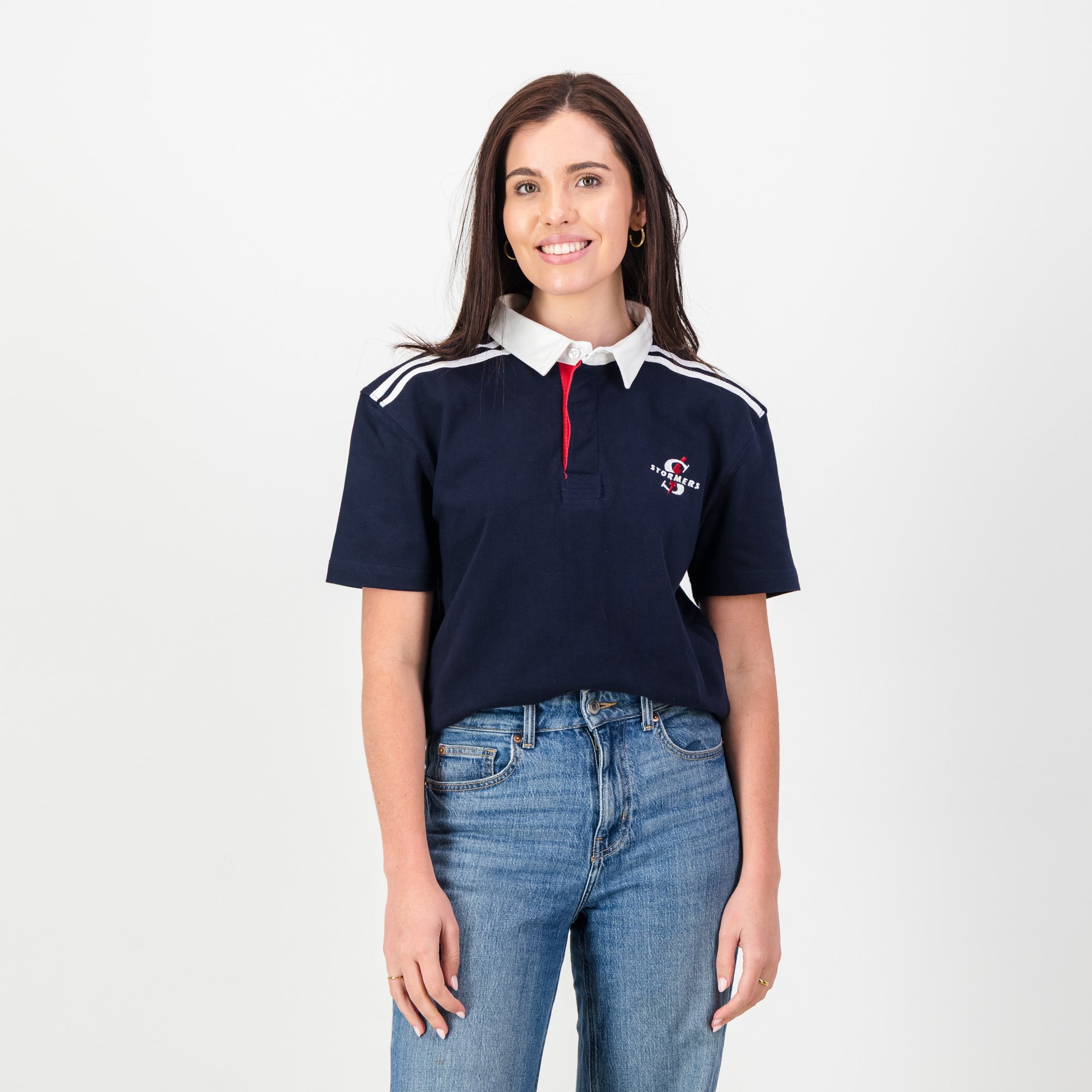 Provincial Stormer SS Rugby Jersey - Navy - Old School