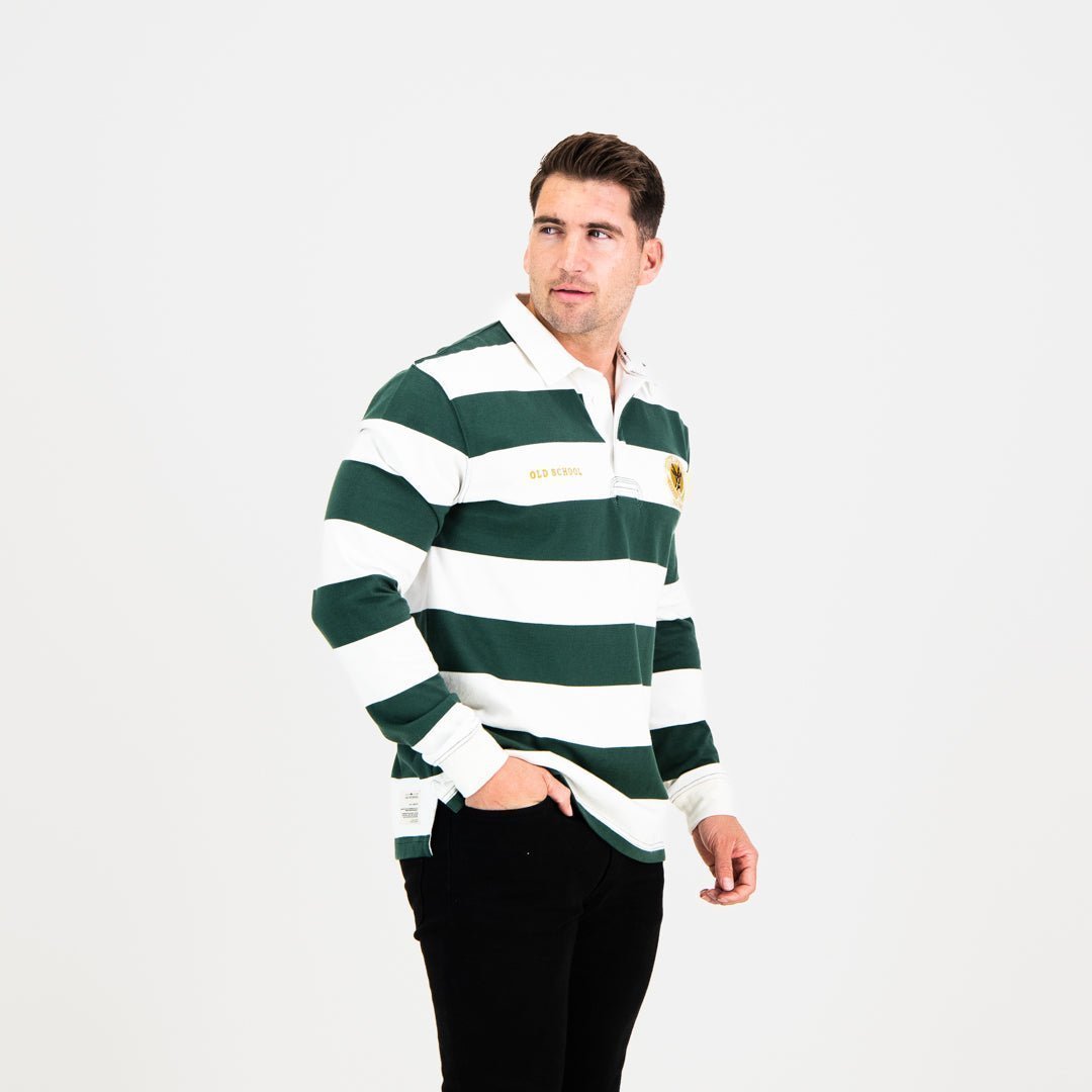 SA Supporters Jersey - Striped Long Sleeve - Old School