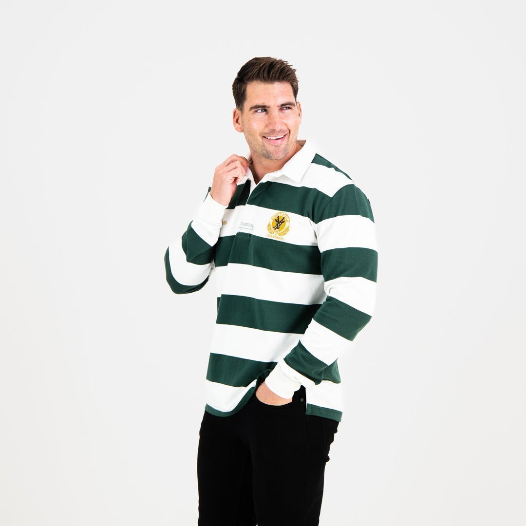 SA Supporters Jersey - Striped Long Sleeve - Old School