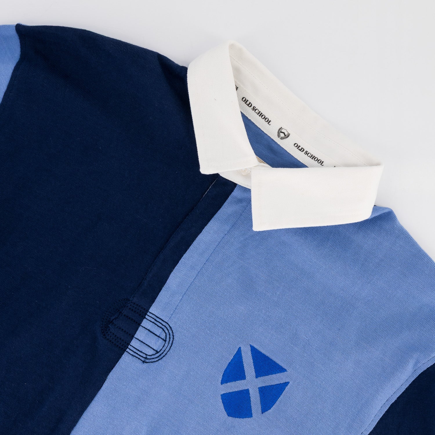 Schools St Andrews Quartered LS Rugby Jersey MOONLIGHT OCEAN - Old School