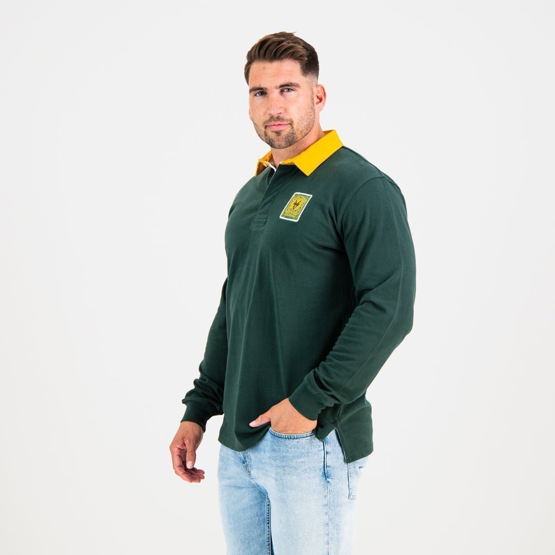 South African Supporters Long Sleeve Jersey - Old School