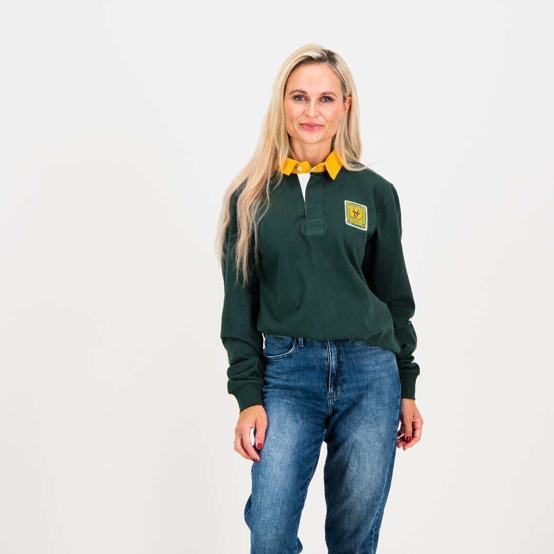 South African Supporters Long Sleeve Jersey - Old School