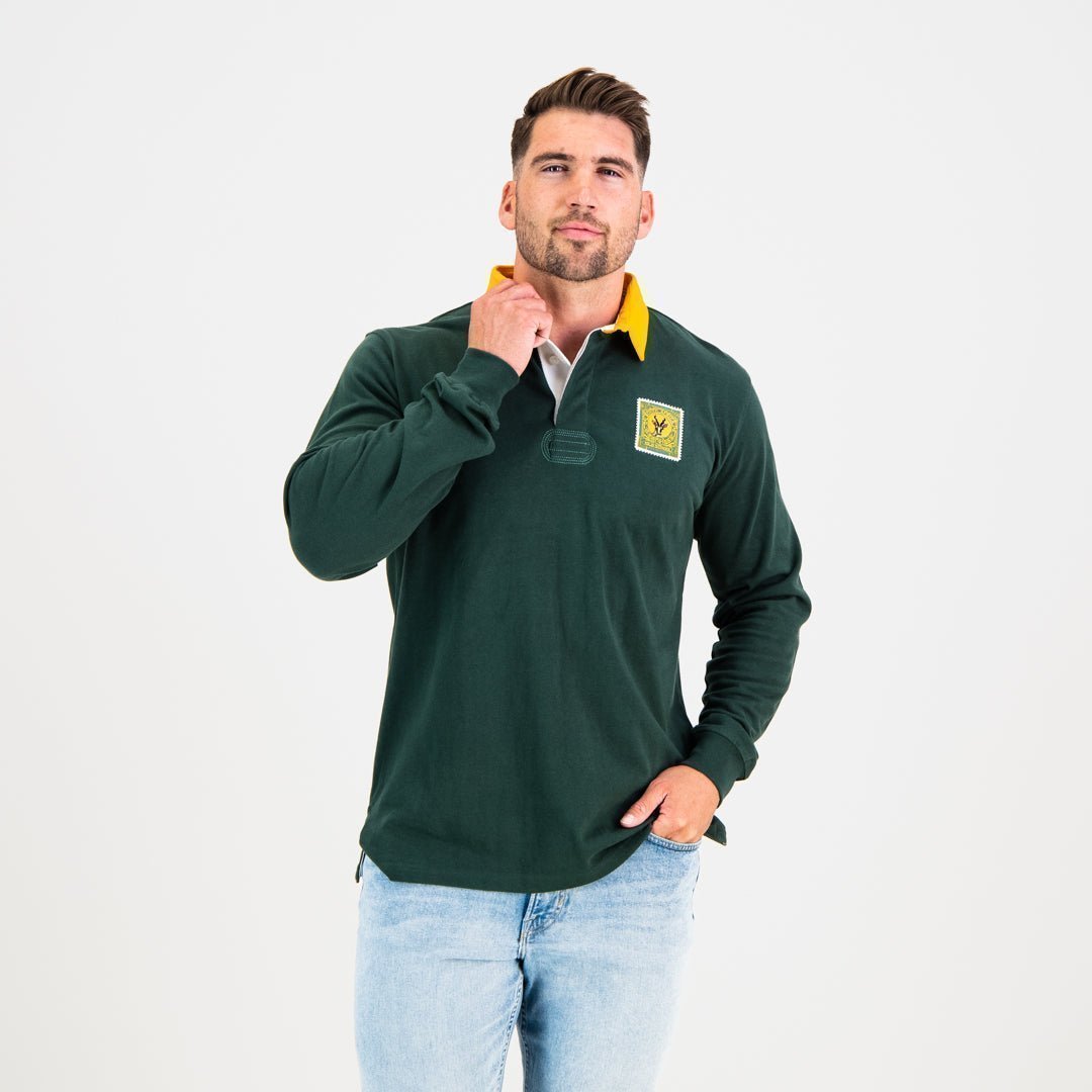 South African Supporters Long Sleeve Jersey - Old School