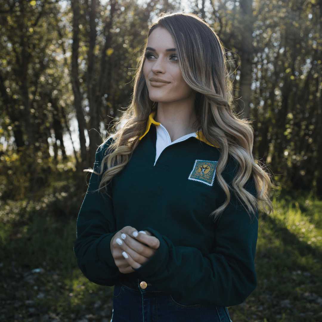 South African Supporters Long Sleeve Jersey - Old School