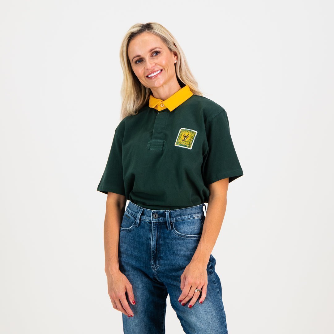 South African Supporters Short Sleeve Jersey - Old School