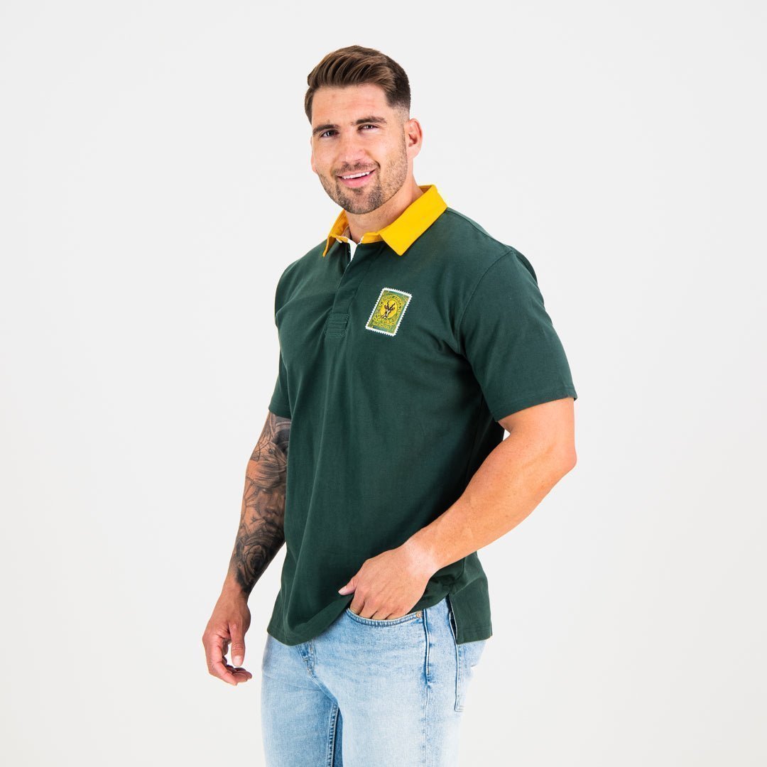 South African Supporters Short Sleeve Jersey - Old School