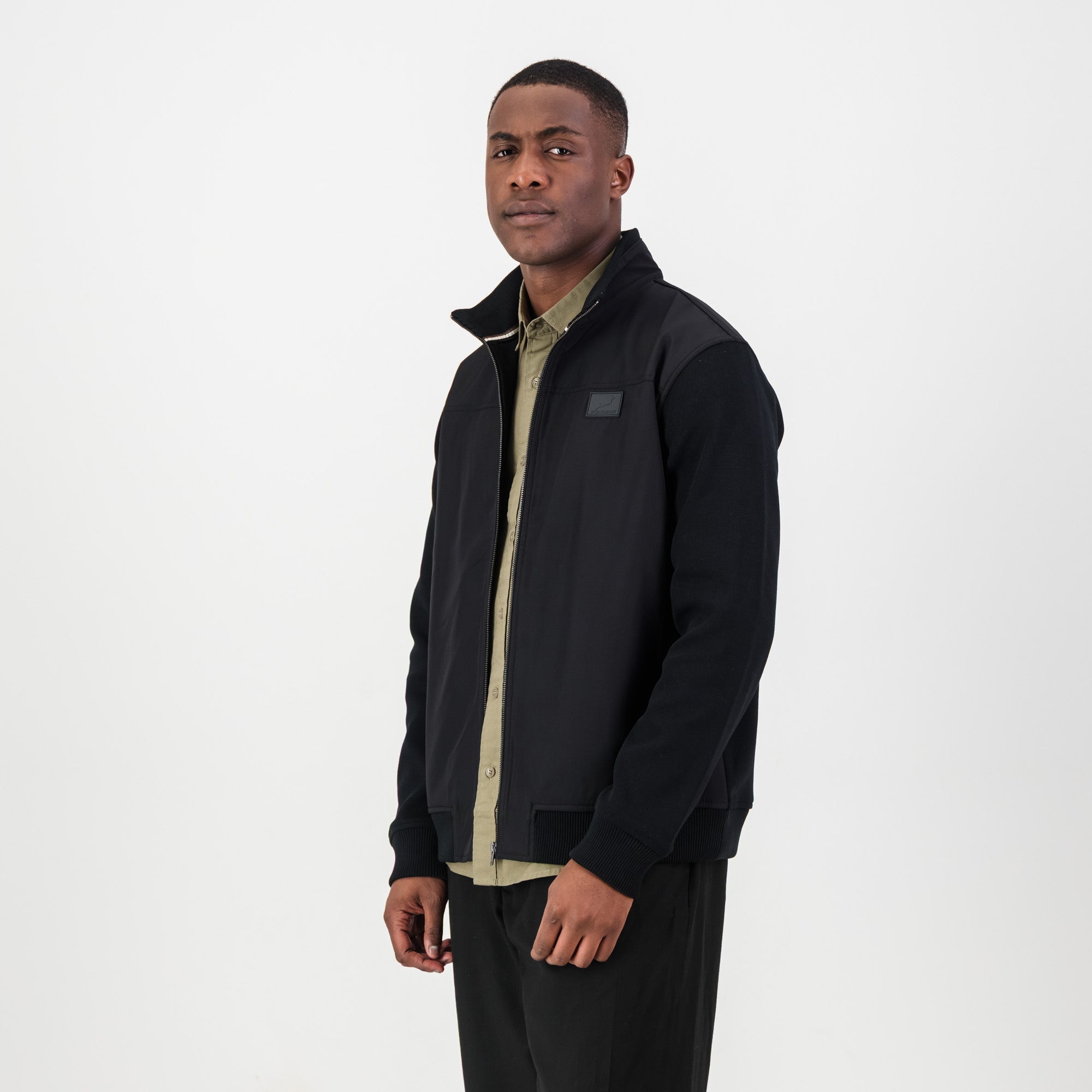 Springboks Premium Soft Shell Jacket - Black - Old School