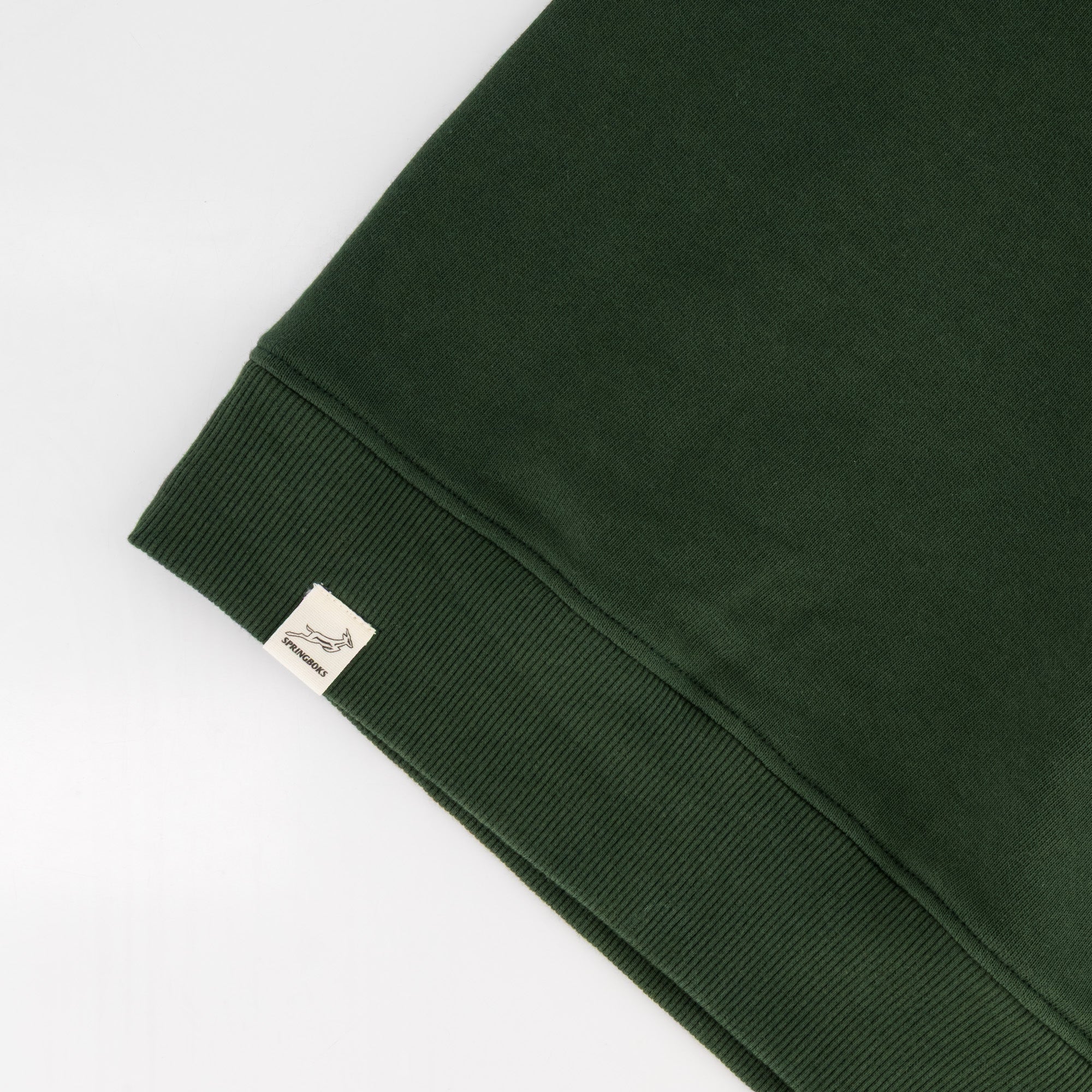 Springboks Shield Crew Sweat - OS Green - Old School