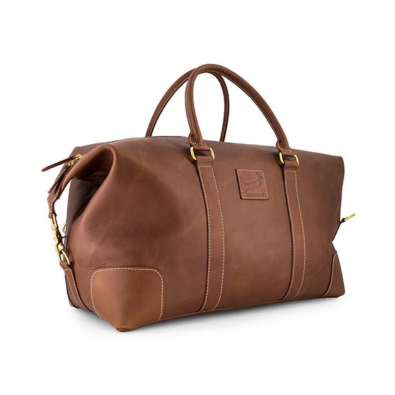 Springboks Weekender Duffle Bag - Dark Brown - Old School