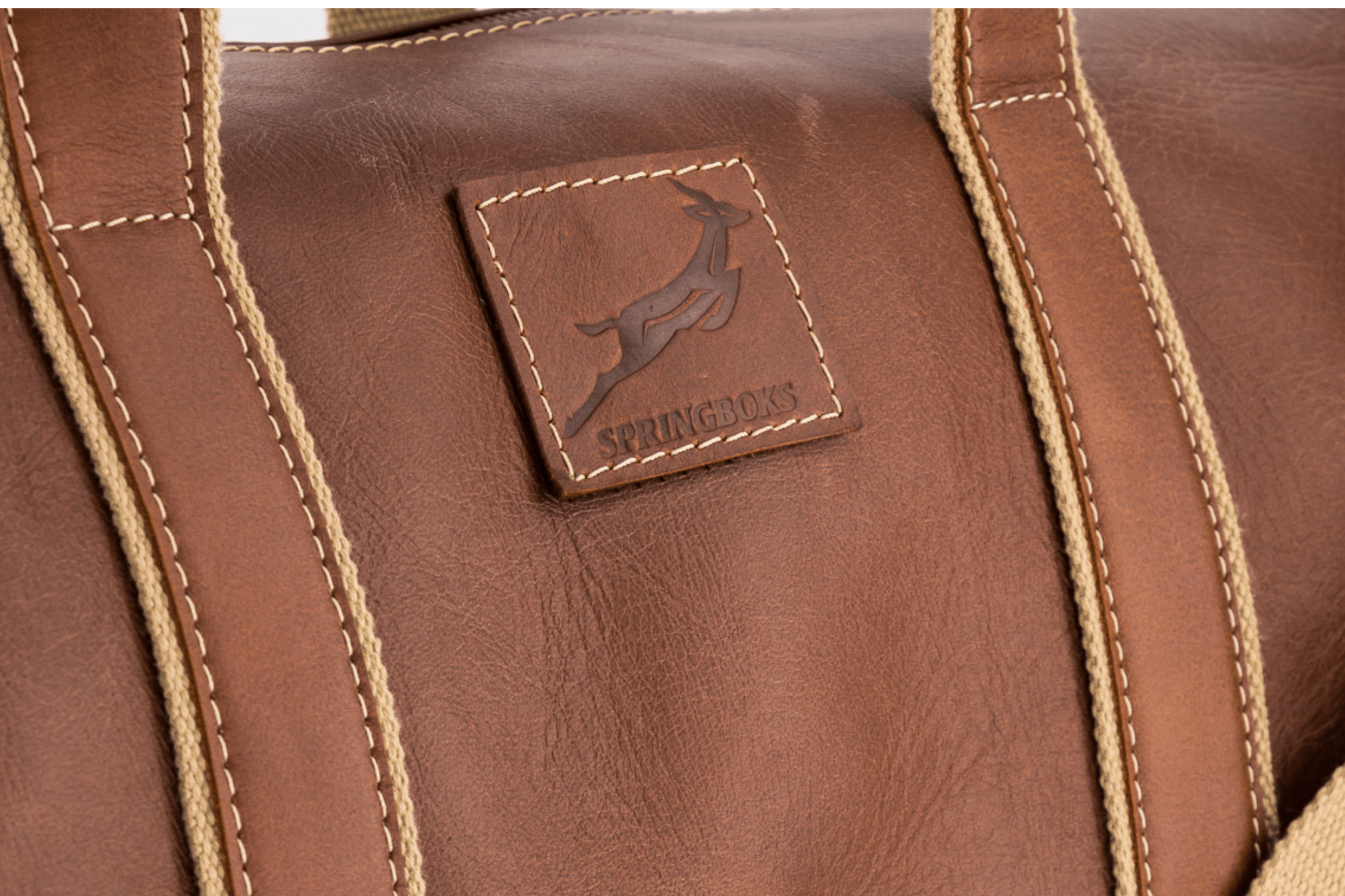 Springboks Weekender Duffle Bag - Dark Brown - Old School