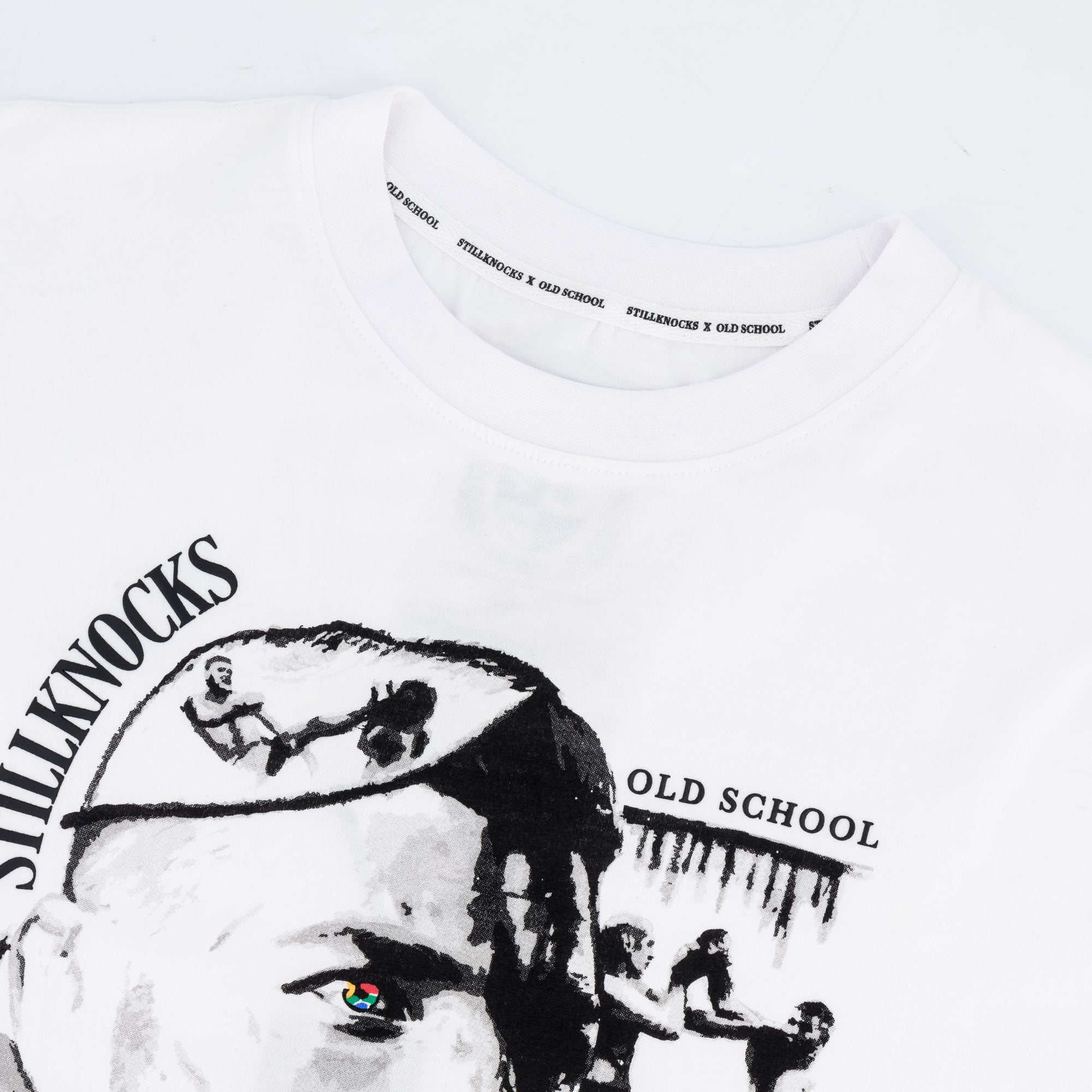 Stillknocks Limited Edition OG Artwork Boxy Crew Tee - Old School