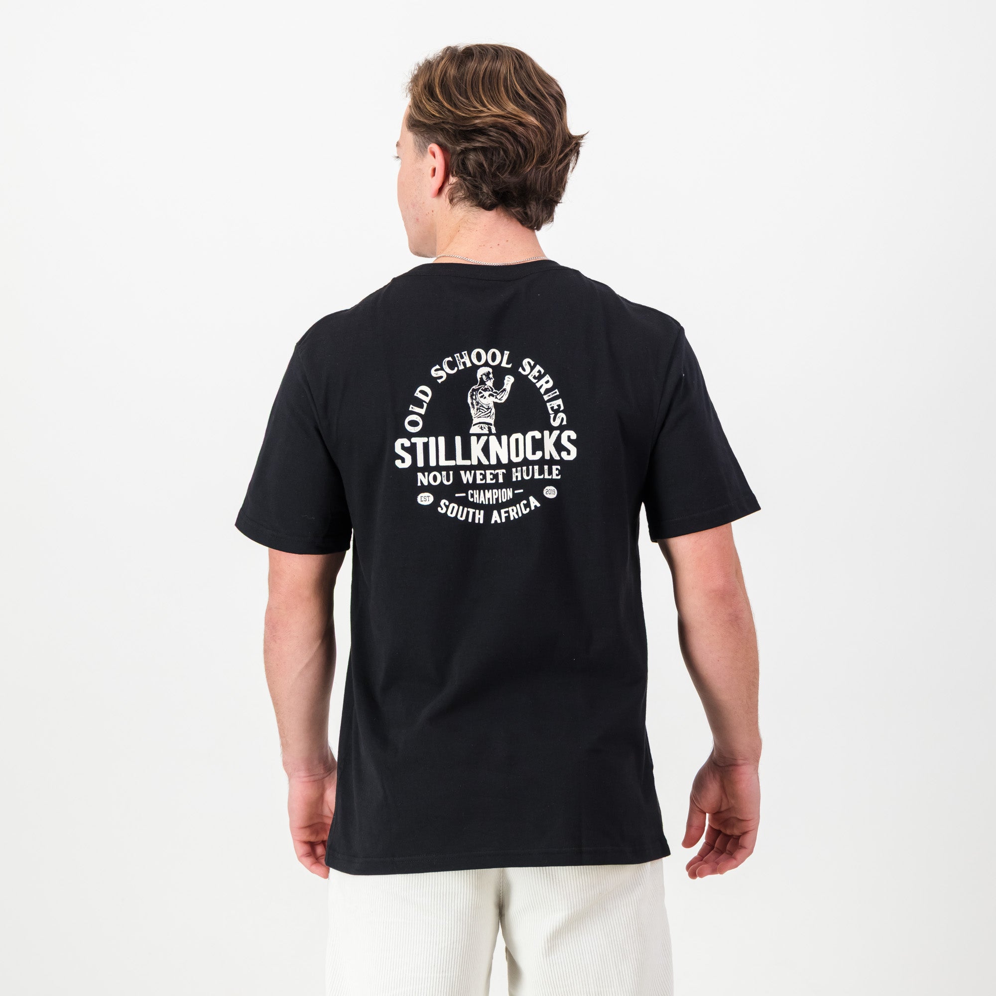 Stillknocks Real DDP Regular Crew Tee - Black - Old School