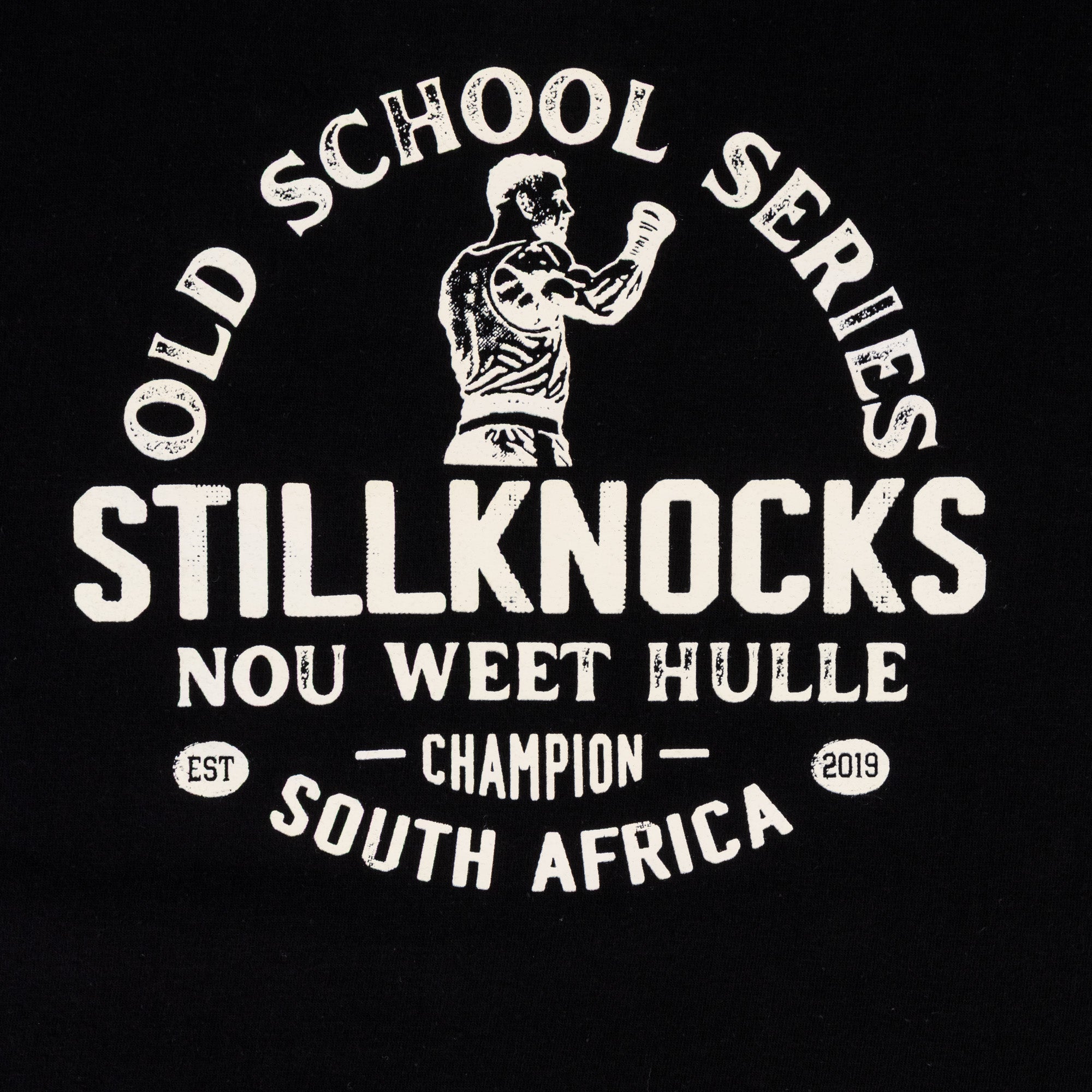 Stillknocks Real DDP Regular Crew Tee - Black - Old School
