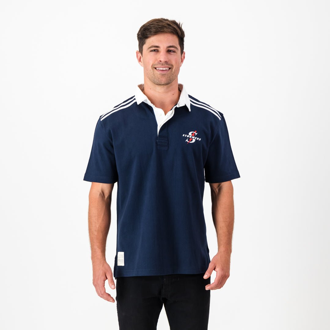 Stormers Short Sleeve Polo Jersey - Old School