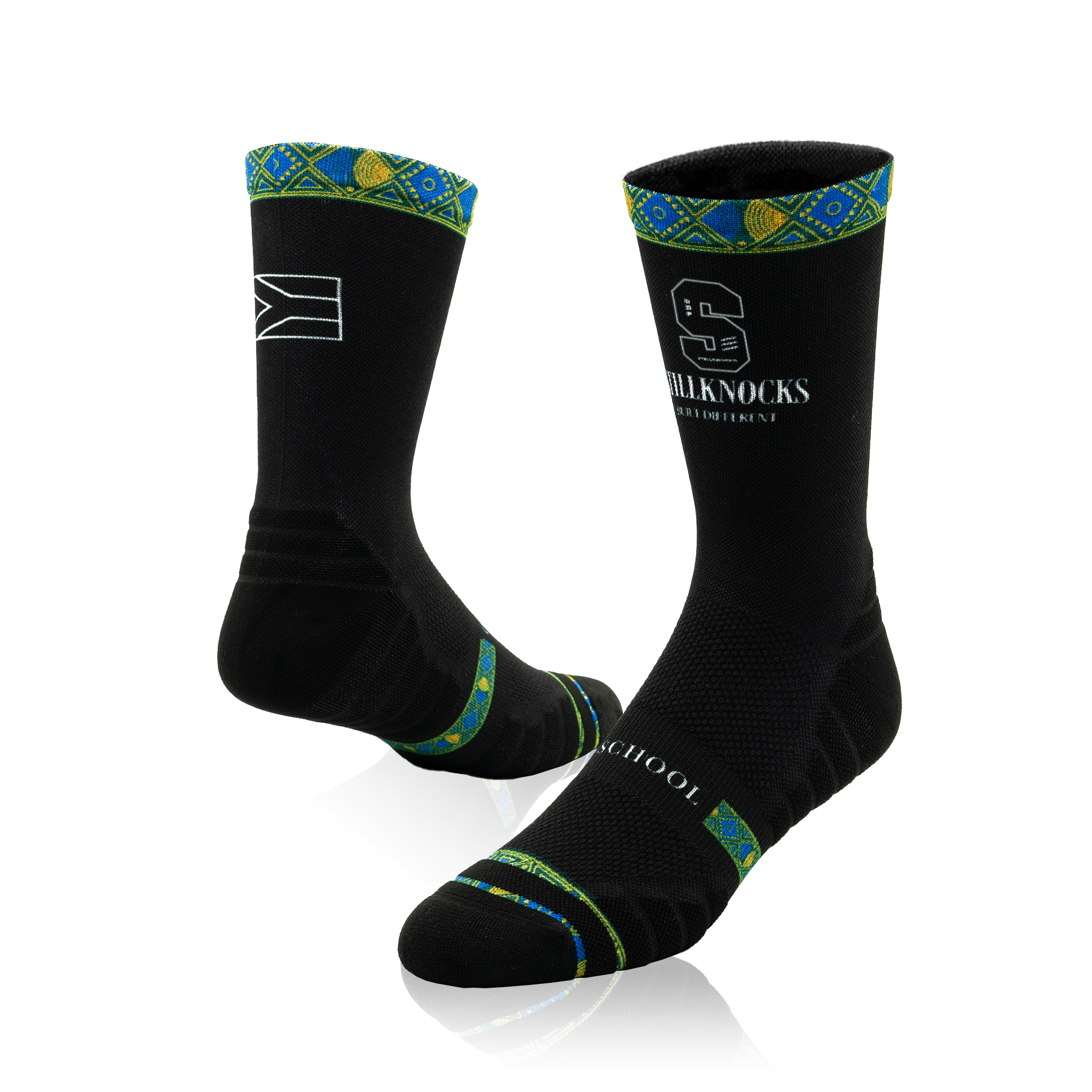 Versus - Stillknocks Africa black socks - Old School