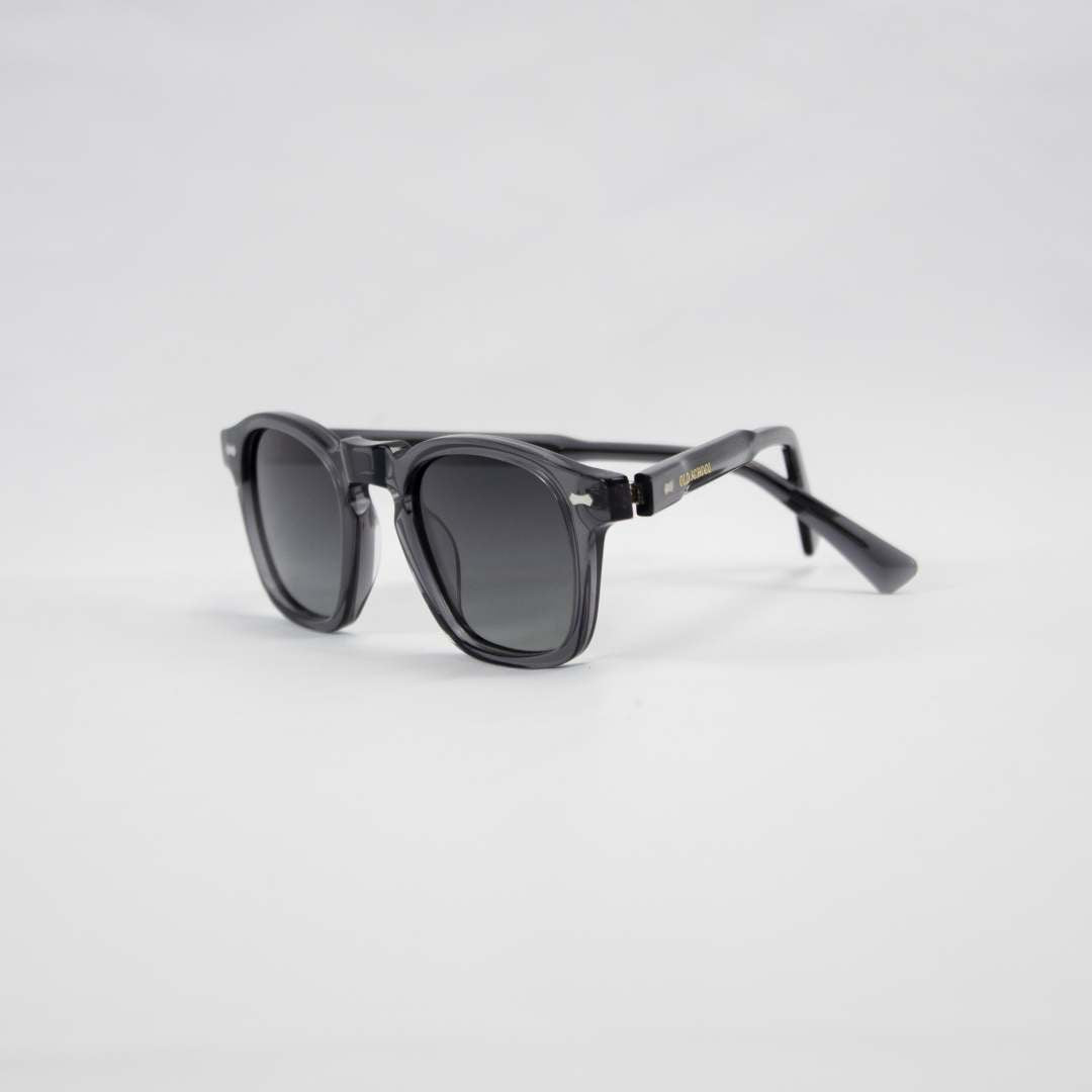 Soft Square Charcoal Frame with Polarized Lenses - OS Sunglasses - Old School SA